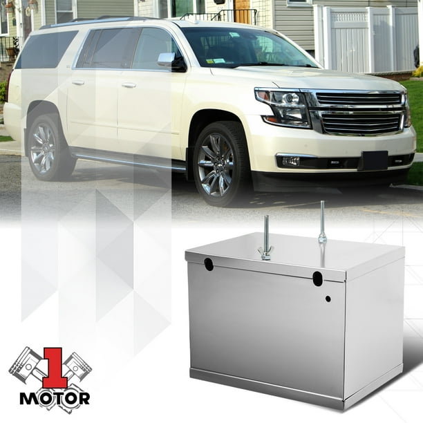 13.5" X 9.5" X 10" COMPLETE ALUMINUM BATTERY BOX RELOCATION KIT W/2-GAUGE CABLES 13.5" X 9.5" X 10" COMPLETE ALUMINUM BATTERY BOX RELOCATION KIT W/2-GAUGE CABLES